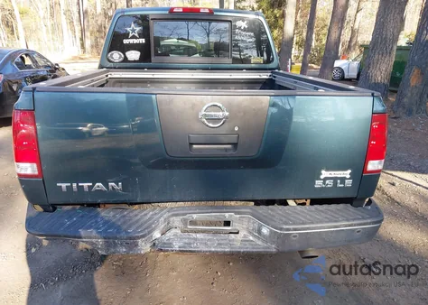 2005 Nissan Titan Le z USA, uszkodzony, nr VIN 1N6BA07B75N556777